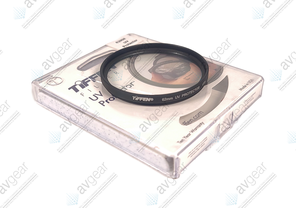 Tiffen 62MM UV Protection Filter Lens in Tiffen Case