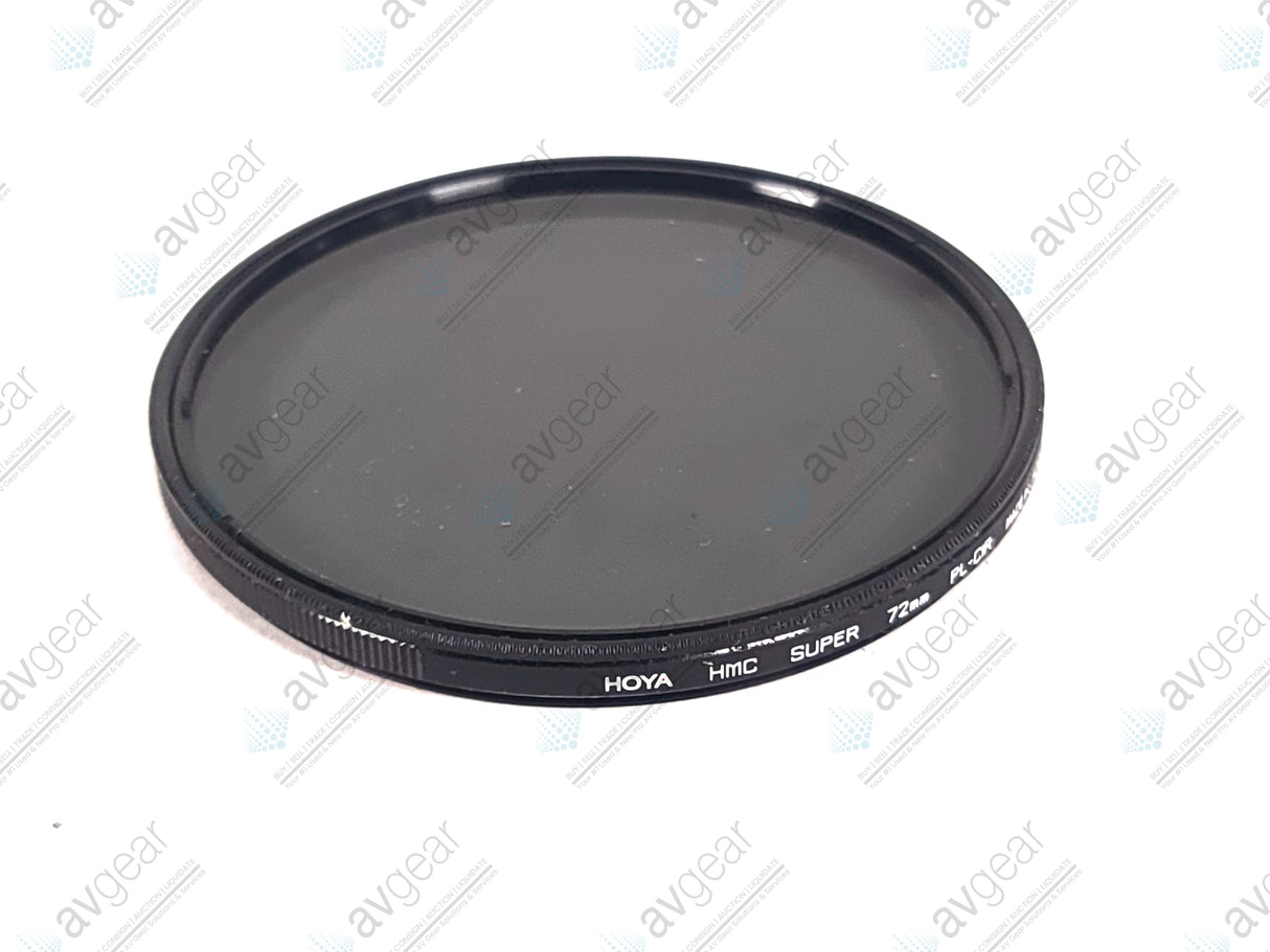 Hoya HMC Super 72MM PL-CIR Polarising Filter Lens in Hoya Case