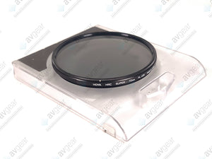 Hoya HMC Super 72MM PL-CIR Polarising Filter Lens in Hoya Case