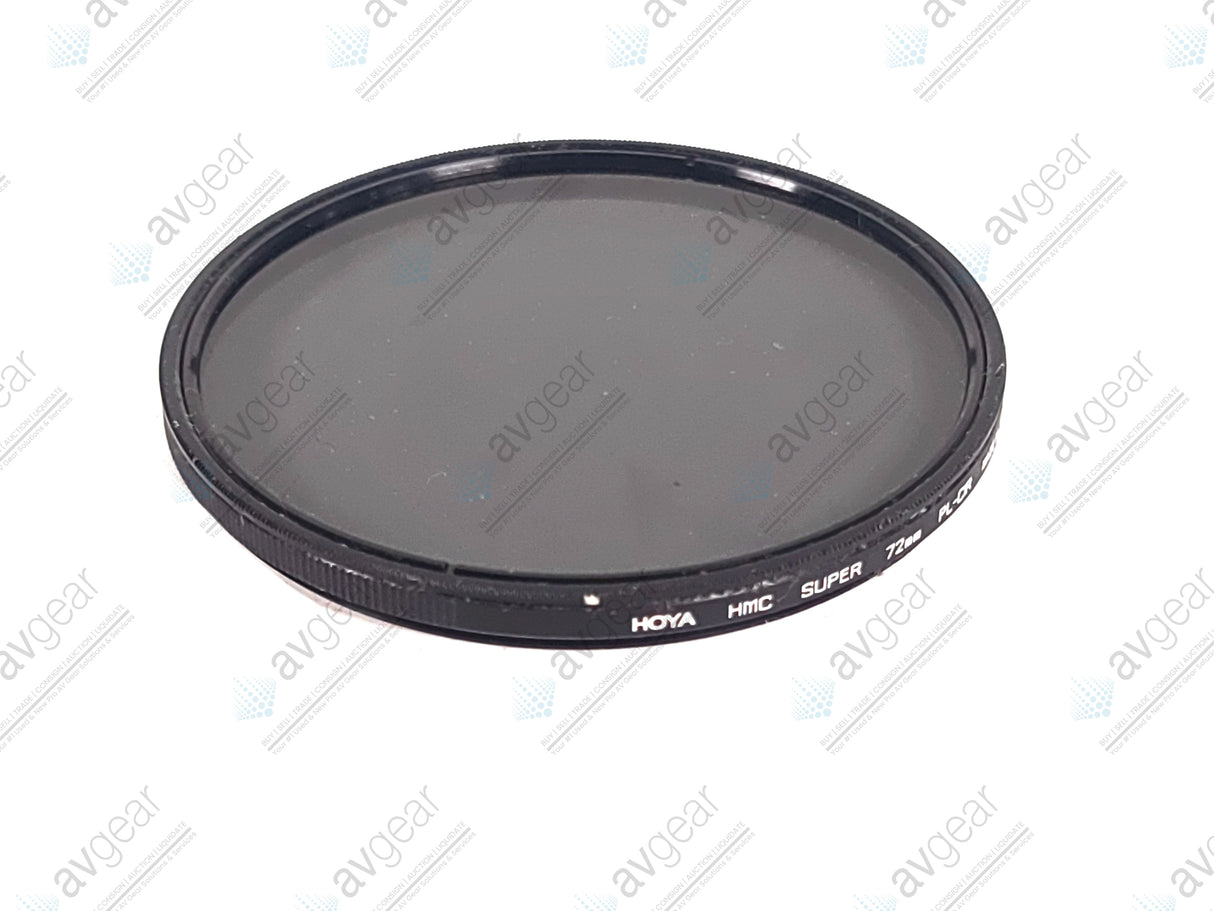 Hoya HMC Super 72MM PL-CIR Polarising Filter Lens in Hoya Case