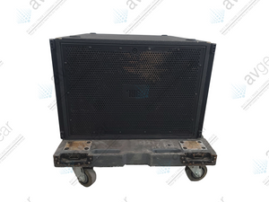 JBL VT4883 Subcompact Dual 12" Cardioid-Arrayable Subwoofer in Rotomolded Vertec Transporter Road Case