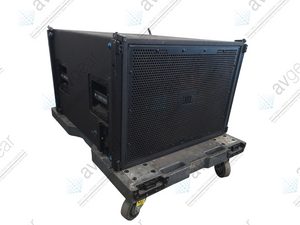 JBL VT4883 Subcompact Dual 12" Cardioid-Arrayable Subwoofer in Rotomolded Vertec Transporter Road Case