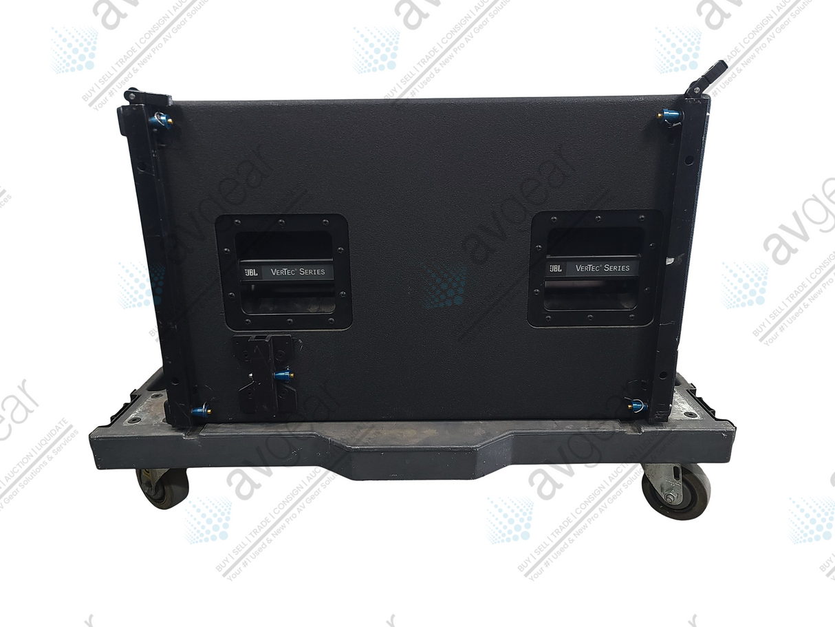 JBL VT4883 Subcompact Dual 12" Cardioid-Arrayable Subwoofer in Rotomolded Vertec Transporter Road Case
