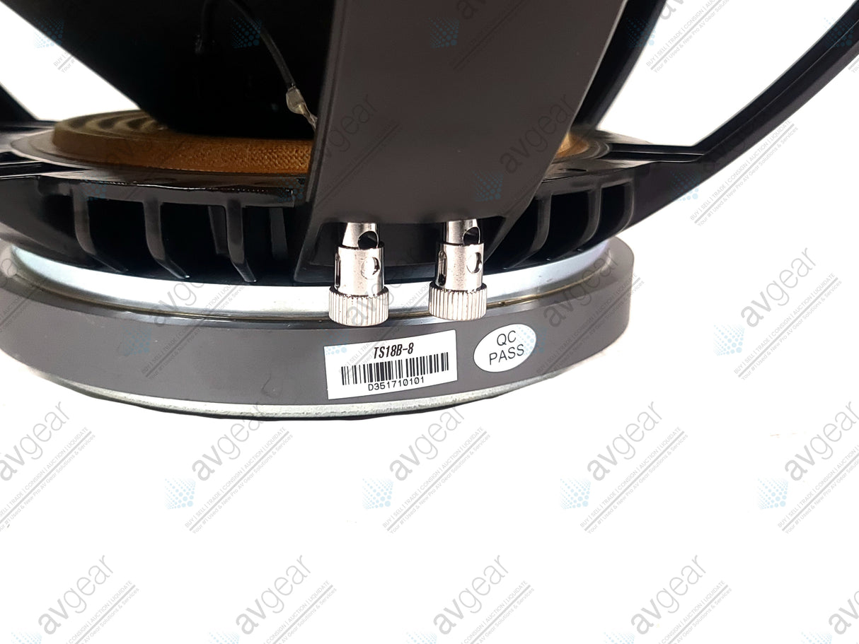 eAcoustics eA18B-8 800W 18 Inch Woofer in Open Box