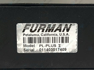 Furman PL-Plus Series II Power Conditioner