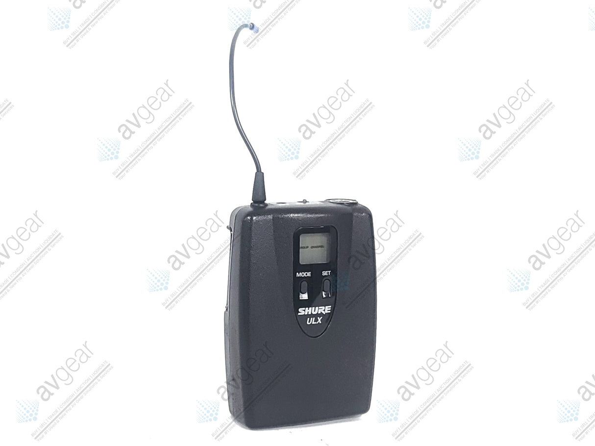 Shure ULXP4 Wireless Receiver Kit (G3: 470-506MHz) w/ Accessories in Pelican 1490 Case