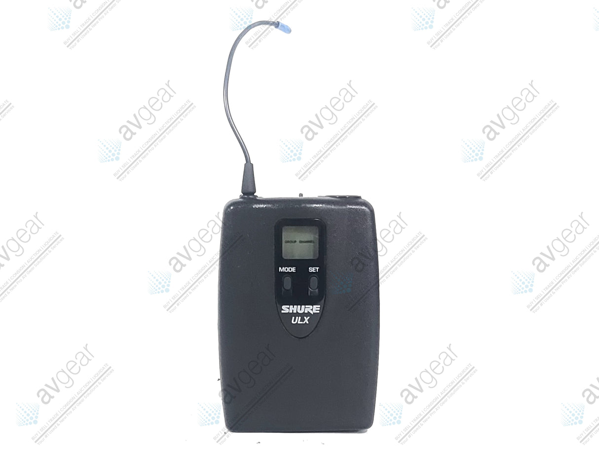 Shure ULXP4 Wireless Receiver Kit (G3: 470-506MHz) w/ Accessories in Pelican 1490 Case