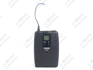 Shure ULXP4 Wireless Receiver Kit (G3: 470-506MHz) w/ Accessories in Pelican 1490 Case