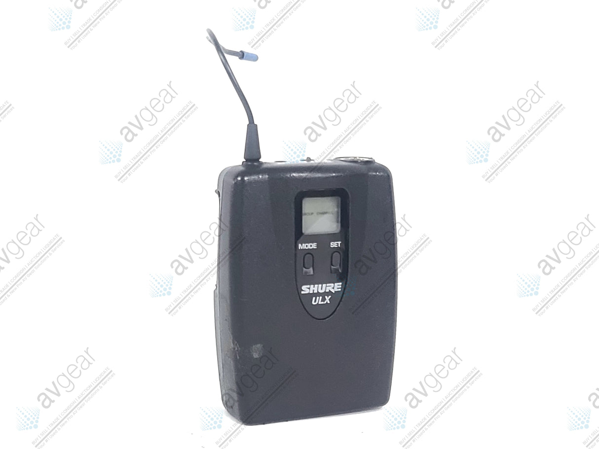 Shure ULXP4 Wireless Receiver Kit (G3: 470-506MHz) w/ Accessories in Pelican 1490 Case