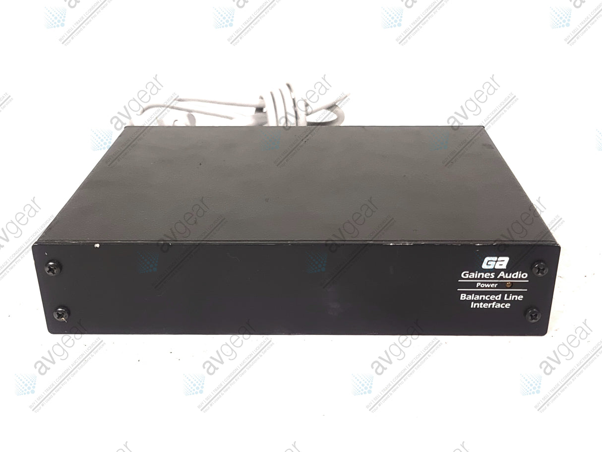 Gaines Audio 642 Balanced Line Interface
