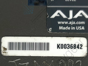 AJA HD10AMA HD/SD-SDI 4 Channel Analog Audio Embedder/Disembedder