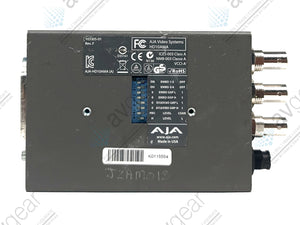 AJA HD10AMA HD/SD-SDI 4 Channel Analog Audio Embedder/Disembedder w/ Breakout Cable