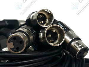 AJA HD10AMA HD/SD-SDI 4 Channel Analog Audio Embedder/Disembedder w/ Breakout Cable