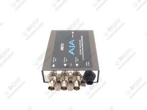 AJA HD10AMA HD/SD-SDI 4 Channel Analog Audio Embedder/Disembedder w/ Breakout Cable