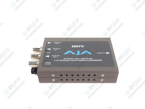 AJA HD10AMA HD/SD-SDI 4 Channel Analog Audio Embedder/Disembedder w/ Breakout Cable