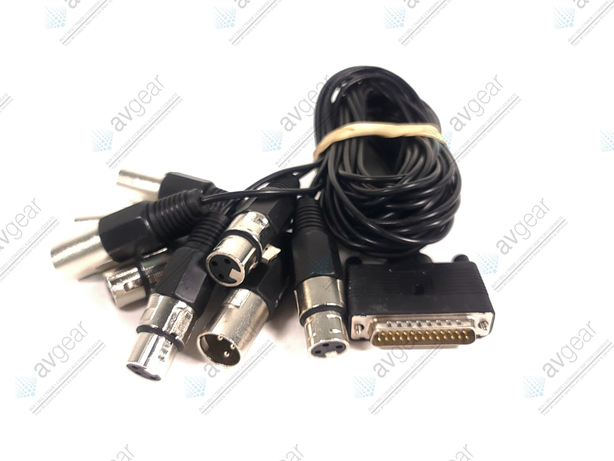 AJA HD10AMA HD/SD-SDI 4 Channel Analog Audio Embedder/Disembedder w/ Breakout Cable