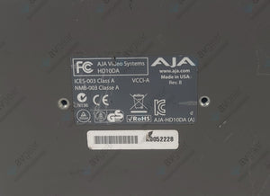 AJA HD10AMA HD/SD-SDI 4 Channel Analog Audio Embedder/Disembedder w/ Breakout Cable