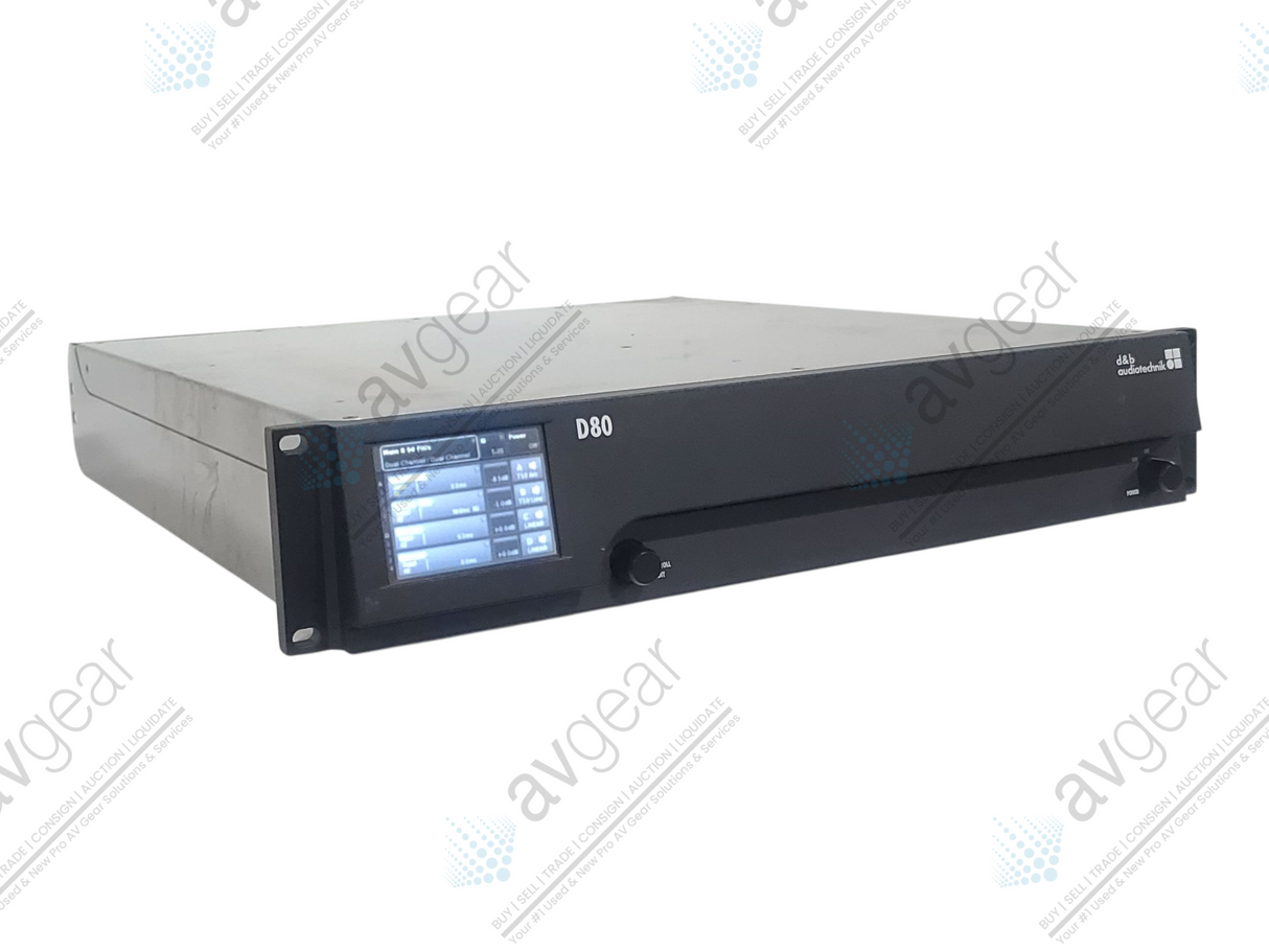 d&b audiotechnik D80 4-channel Power Amplifier