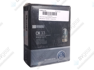 AKG CK33 Hypercardioid Condenser Microphone Capsule (NEW) in Original Box