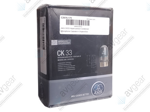 AKG CK33 Hypercardioid Condenser Microphone Capsule (NEW) in Original Box
