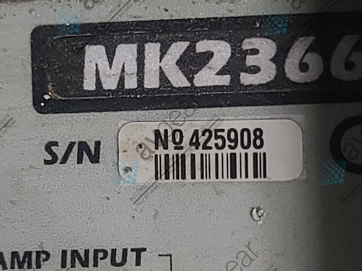 EAW MK2366 2-Way Full Range Passive Loudspeaker w/ Mounting Bracket