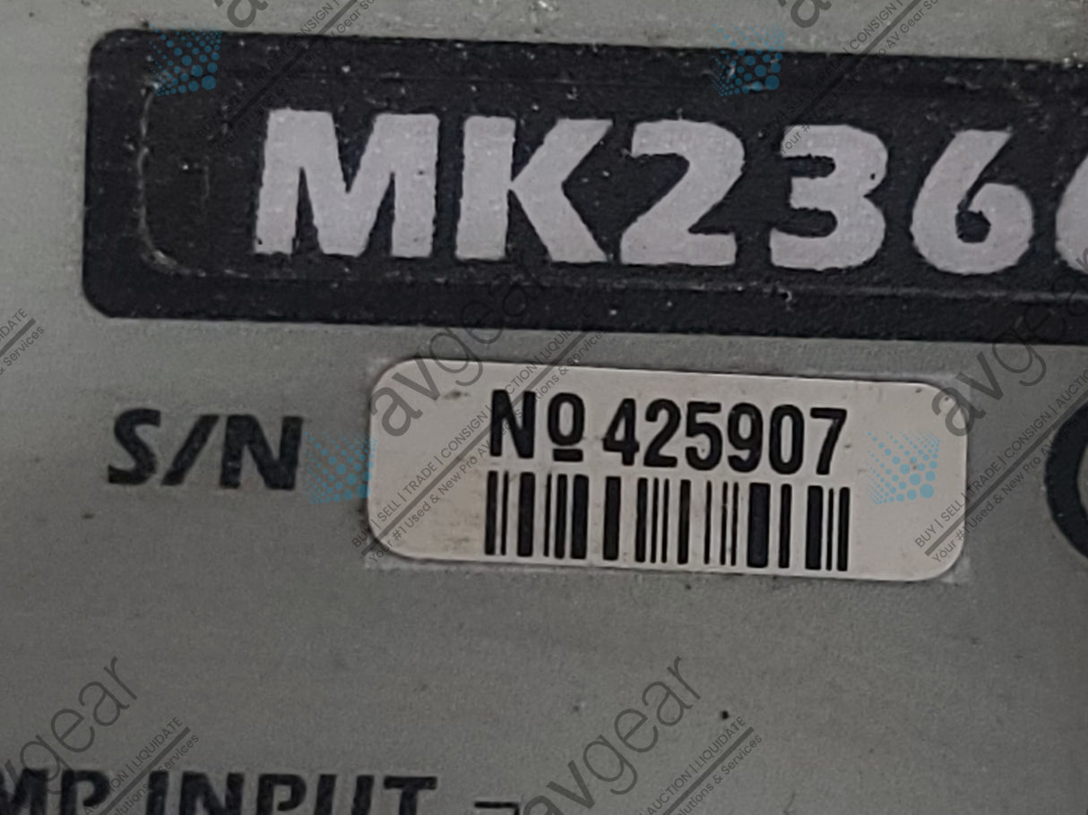 EAW MK2366 2-Way Full Range Passive Loudspeaker w/ Mounting Bracket