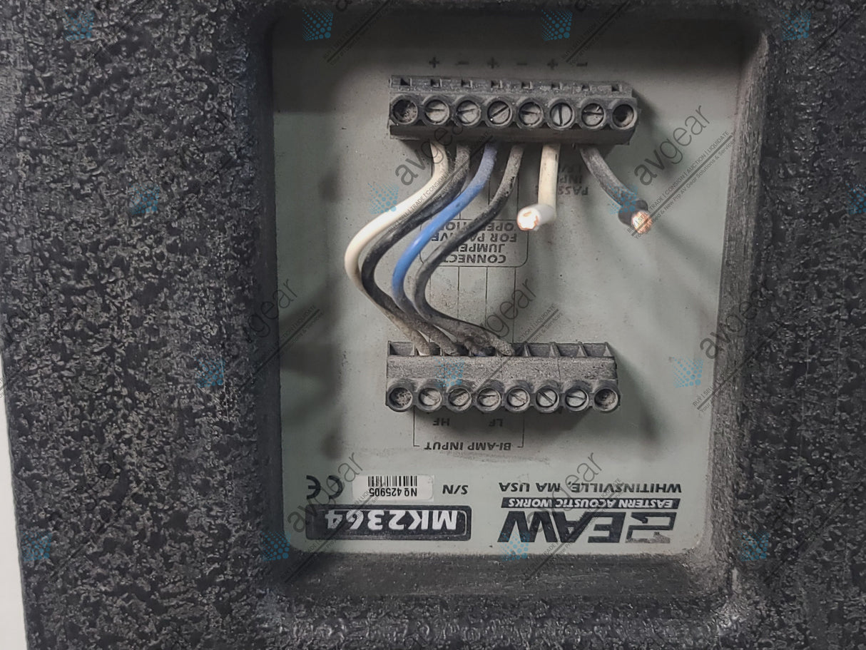 EAW MK2364 2-Way Full Range Loudspeaker w/ Mounting Bracket (NEEDS REPAIR)