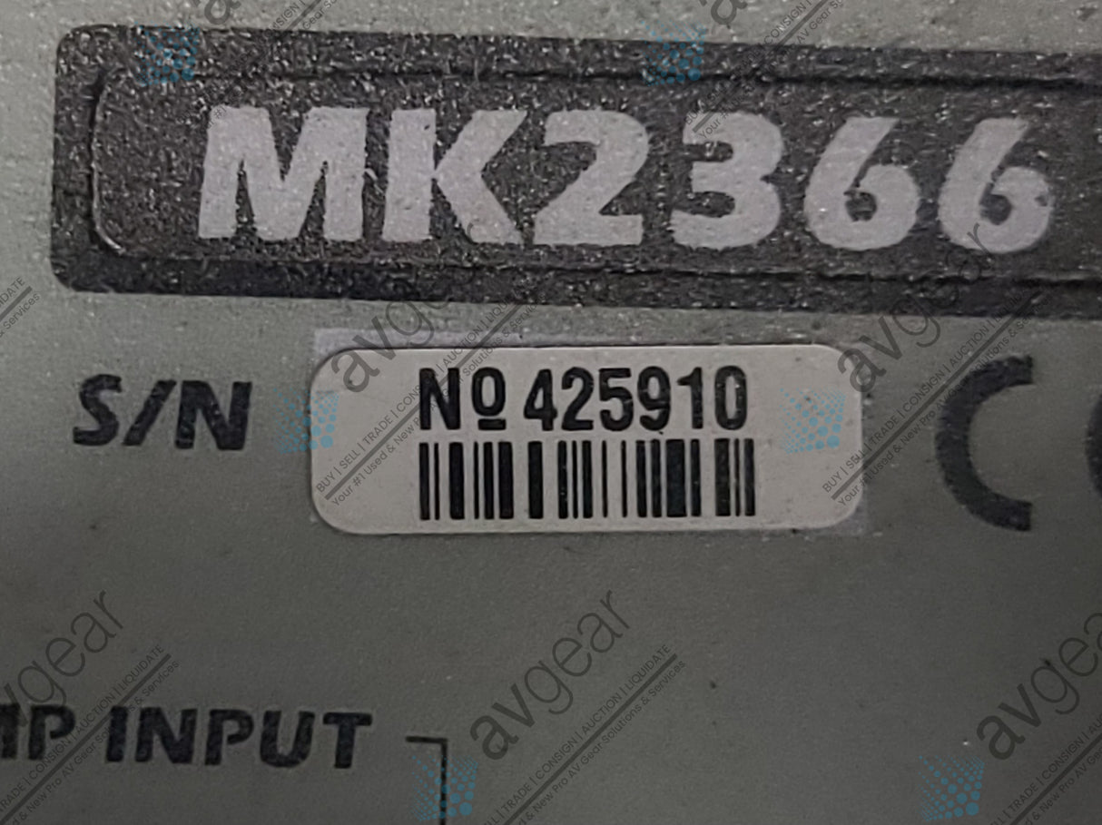 EAW MK2366 2-Way Full Range Passive Loudspeaker w/ Mounting Bracket