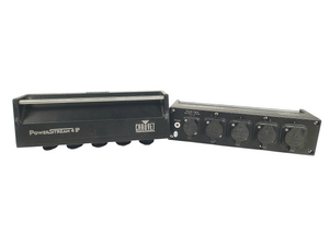 (2) Chauvet PowerStream 4 IP Power Splitters