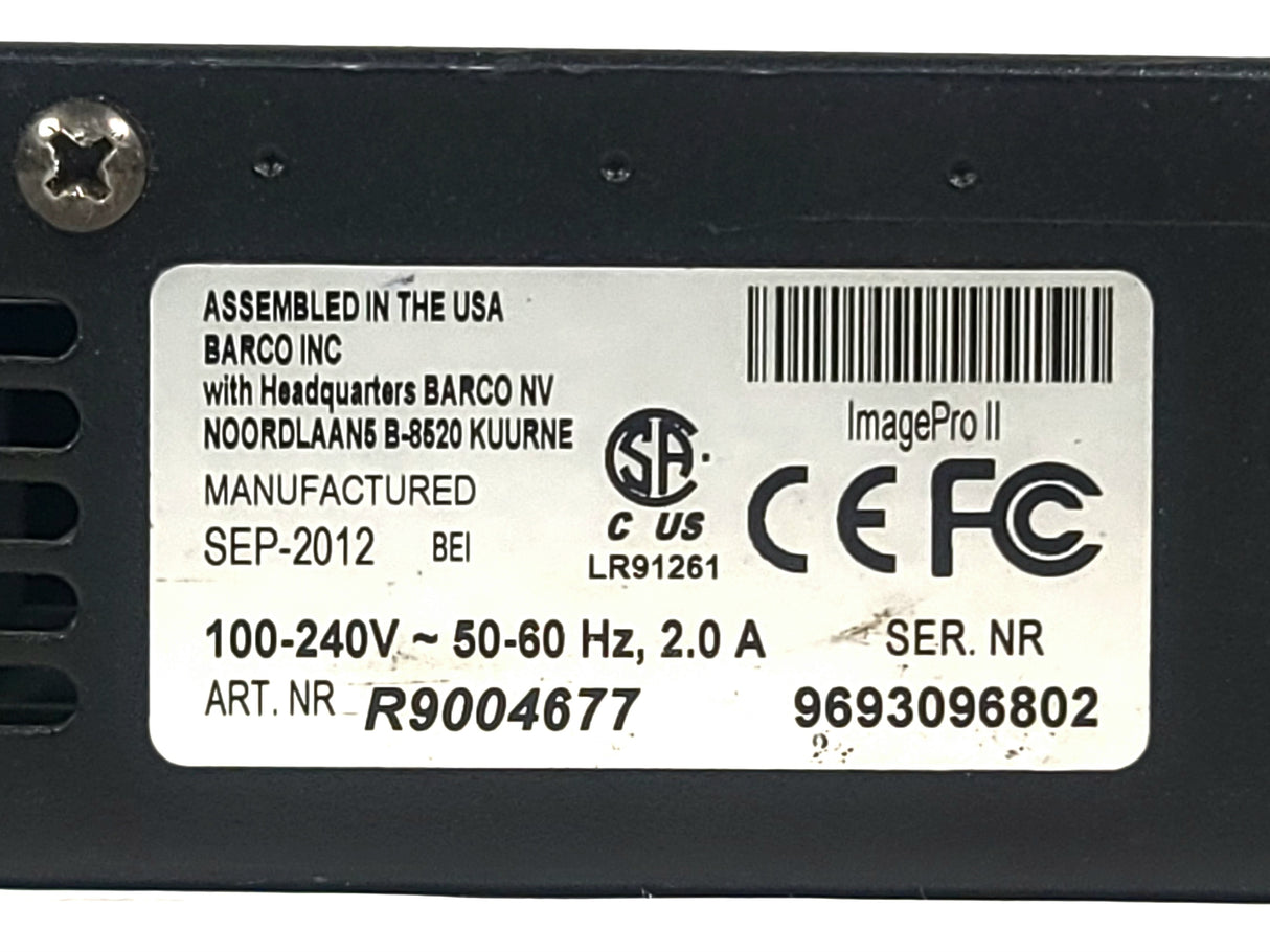 Barco Folsom R9004677 ImagePRO-II Scaler/Converter