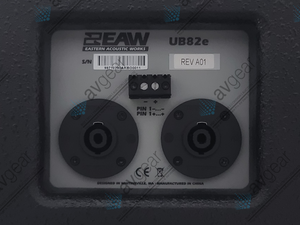 EAW UB82e 2-Way Full Range Passive Loudspeaker (Black) in Original Box (B-Stock)