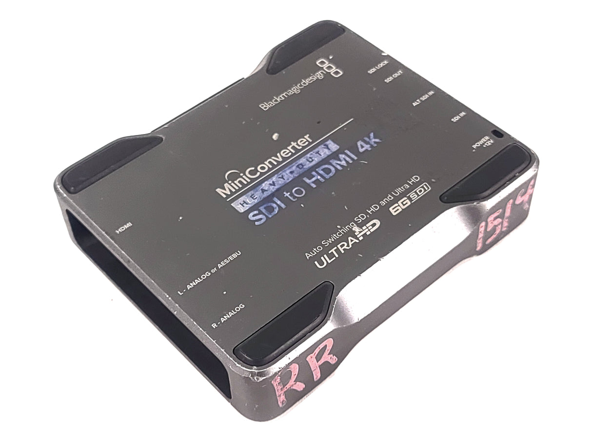 Blackmagic Design BMD-CONVMH/DUTYBSH4K Mini Converter Heavy Duty SDI to HDMI 4K (Needs Repair)