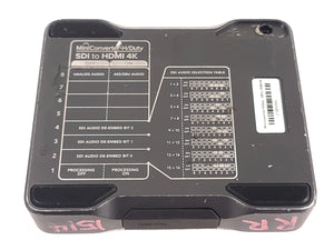 Blackmagic Design BMD-CONVMH/DUTYBSH4K Mini Converter Heavy Duty SDI to HDMI 4K (Needs Repair)