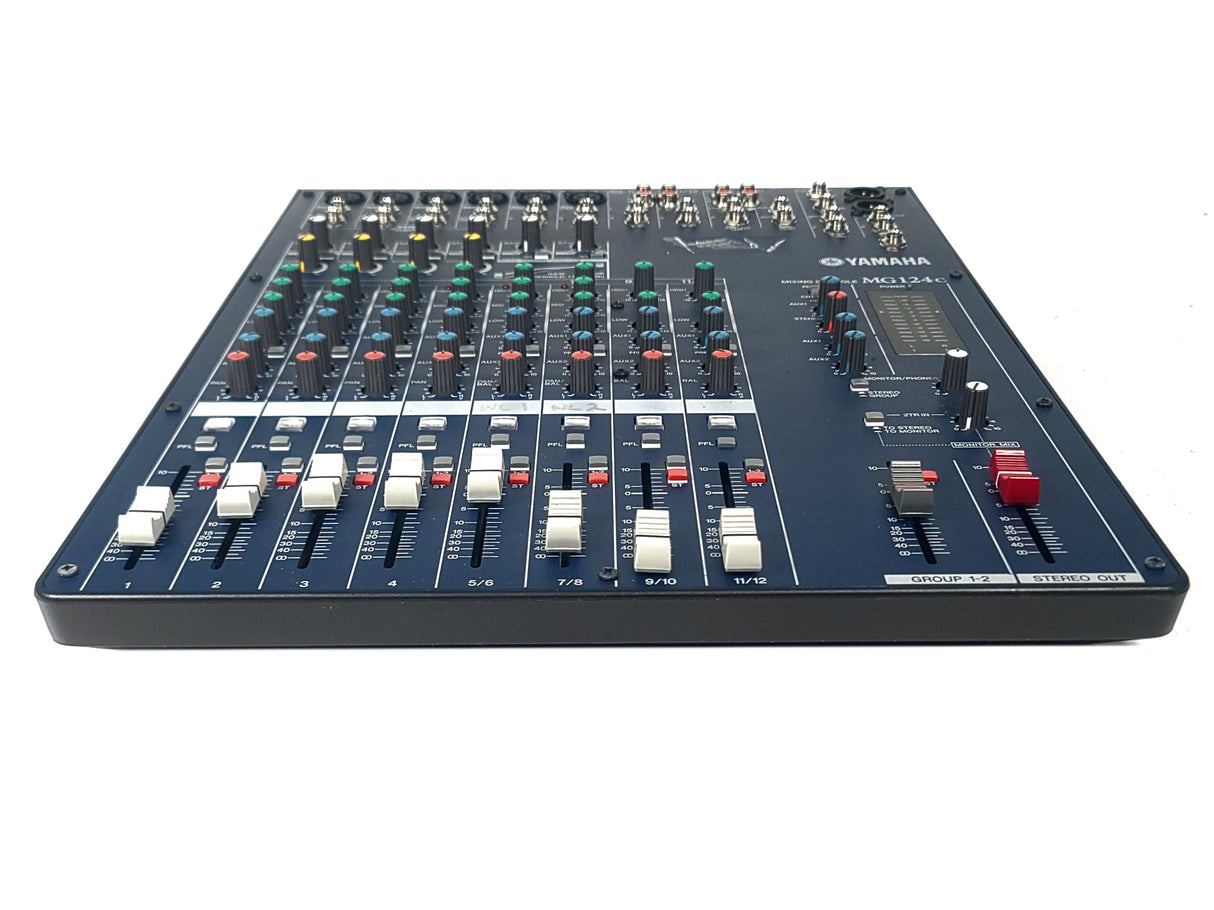 Yamaha MG124C 12-Channel Analog Mixer w/ PSU