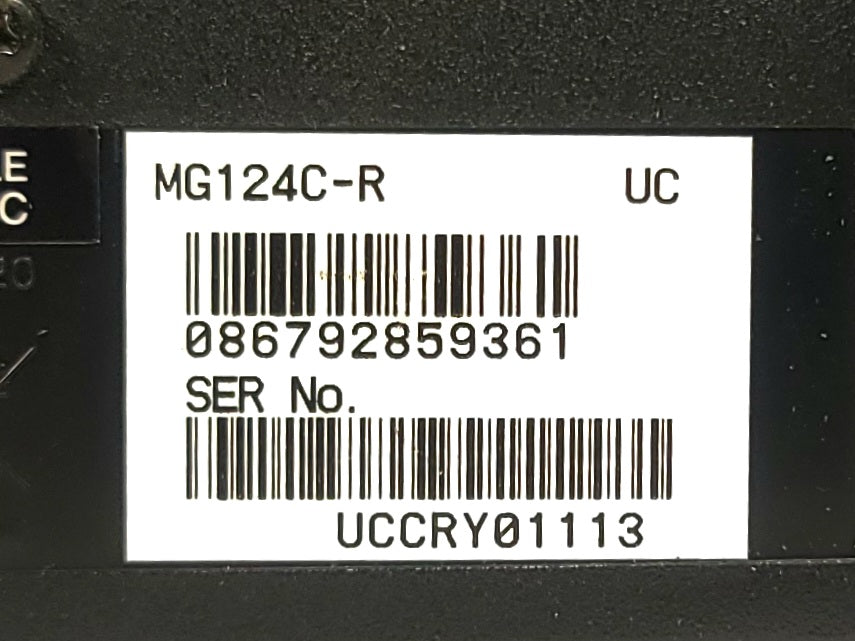 Yamaha MG124C 12-Channel Analog Mixer w/ PSU