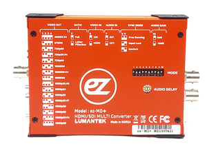 Lumantek EZ-MD+ HDMI/SDI Cross Converter with Audio Mux/Demux and Scaler