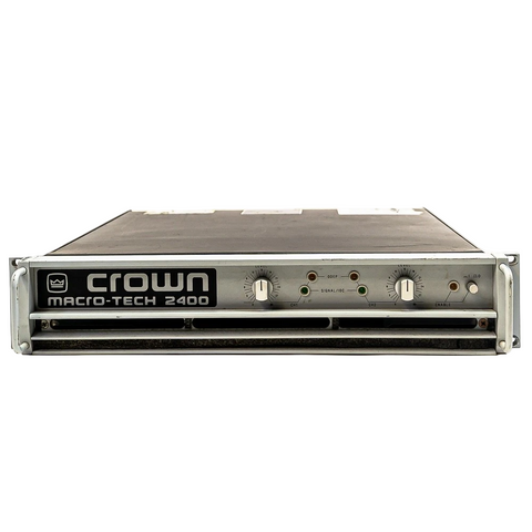 Crown Macro-Tech 2400 Power Amplifier – AVGear.com