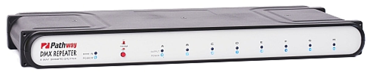 Pathway Connectivity 9016 DMX Repeater 8 Way Front 5-pin DMX Fully Isolated