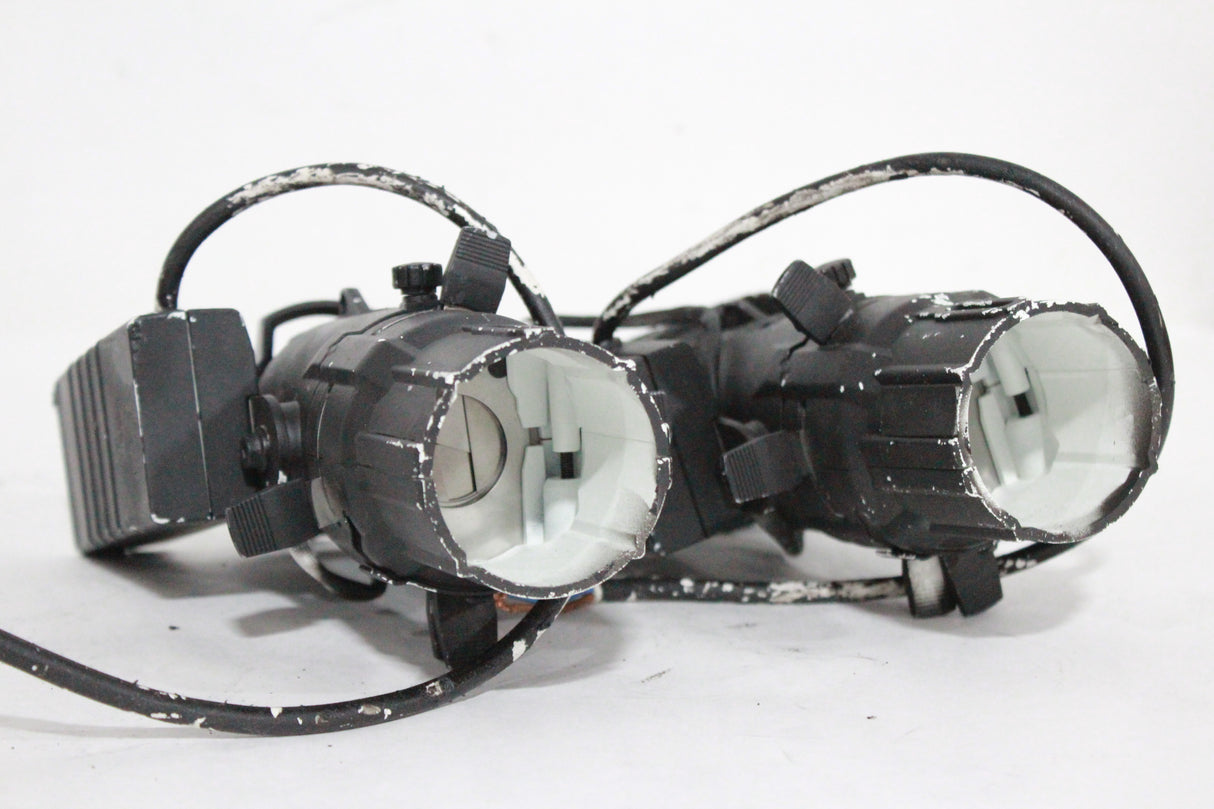 (2) ETC Source Four Mini LED Lights w/ Track Mount and Dimmer