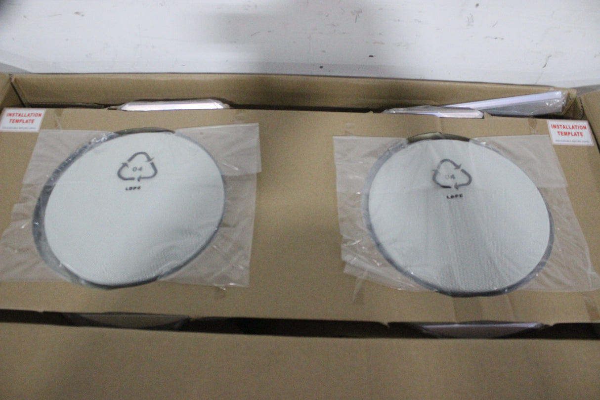 (2) Klipsch IC-400-T 70/100V Commercial 5" 2-Way In-Ceiling Loudspeakers (NEW-OPENED BOX)