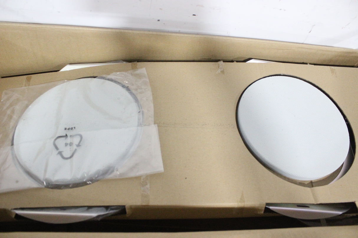 (2) Klipsch IC-400-T 70/100V Commercial 5" 2-Way In-Ceiling Loudspeakers (NEW-OPENED BOX)