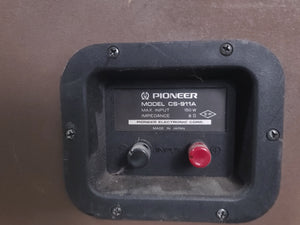 (2) Pioneer CS-911A 6-Way Speakers