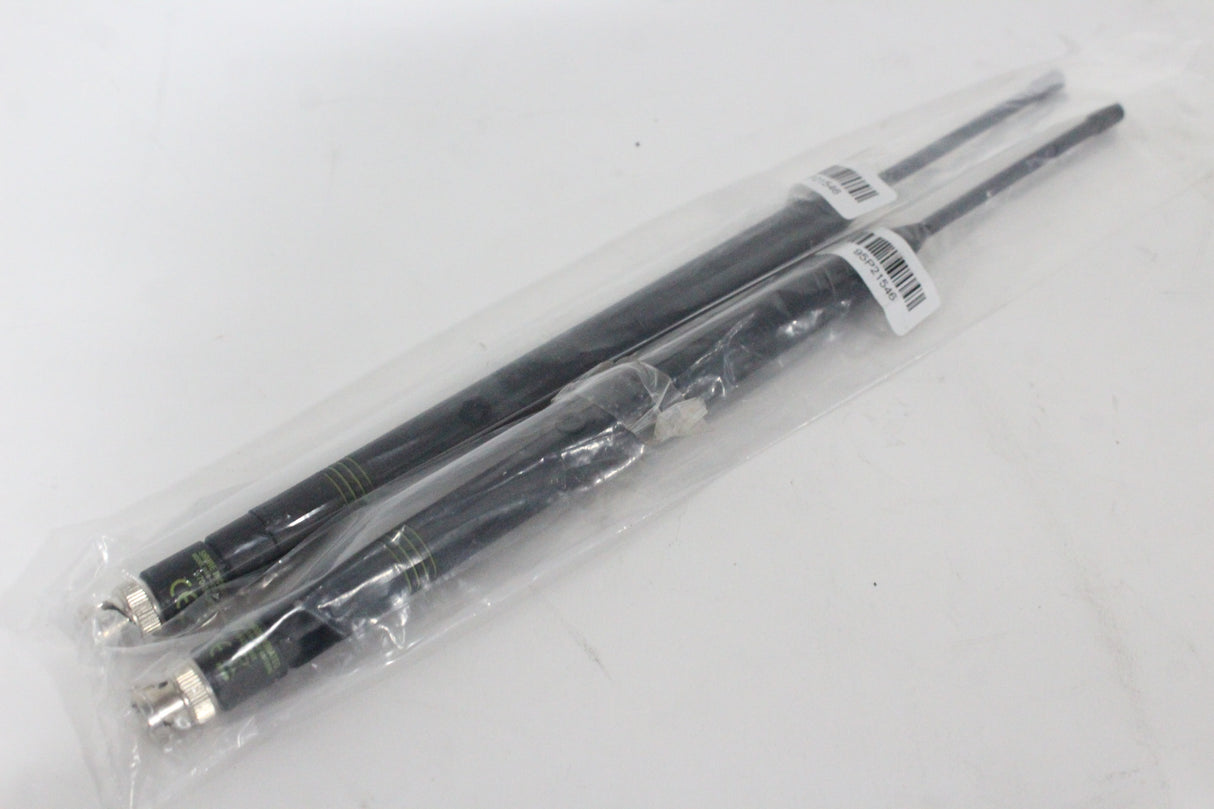 (2) Shure UA8-470-542 1/2 Wave Omnidirectional Receiver Antennas (470-542 MHz)