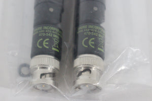 (2) Shure UA8-470-542 1/2 Wave Omnidirectional Receiver Antennas (470-542 MHz)