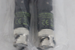 (2) Shure UA8-470-542 1/2 Wave Omnidirectional Receiver Antennas (470-542 MHz)