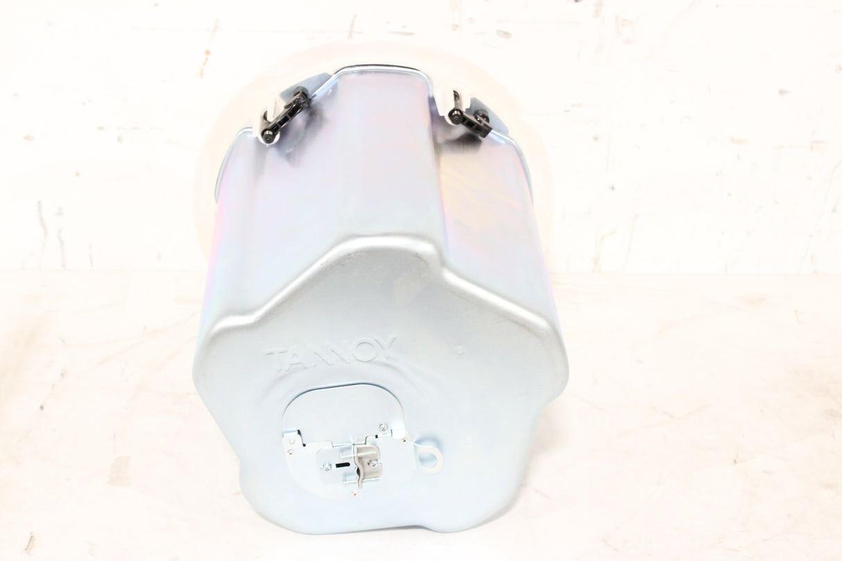 (2) Tannoy CMS 801DC BM Ceiling Monitor Loud Speakers w/ (2) Cut Out Templates