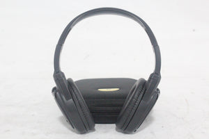 (2) Williams Sound WIR RX15-2 Dual-Channel Infrared Wireless Headphones (2.3 or 2.8 MHz) w/ (2) Vinyl Zipper Cases
