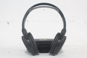 (2) Williams Sound WIR RX15-2 Dual-Channel Infrared Wireless Headphones (2.3 or 2.8 MHz) w/ (2) Vinyl Zipper Cases