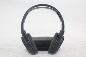 (2) Williams Sound WIR RX15-2 Dual-Channel Infrared Wireless Headphones (2.3 or 2.8 MHz) w/ (2) Vinyl Zipper Cases