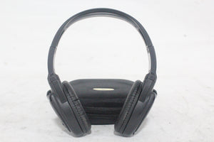 (2) Williams Sound WIR RX15-2 Dual-Channel Infrared Wireless Headphones (2.3 or 2.8 MHz) w/ (2) Vinyl Zipper Cases